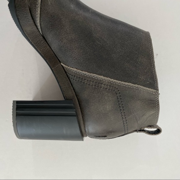 NEW! Sorel Blake Quarry Chunky Heeled Waterproof  Distressed Boots Size 10 - Picture 9 of 13